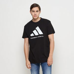 Combat Sports T-shirt Three Stripes<span> - </span>Black, L