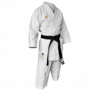 Adidas Karate Gi Adizero (Gold Logo)<span> - </span>White/Gold, 190
