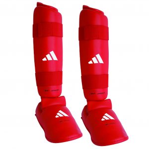 ADIDAS WKF SHIN GUARD<span> - </span>Red, S