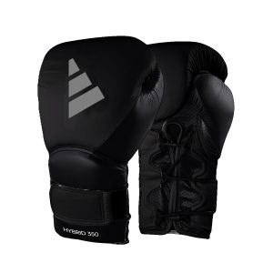 Adidas Hybrid 350 Boxing Glove NEW<span> - </span>Black Grey, 16 oz