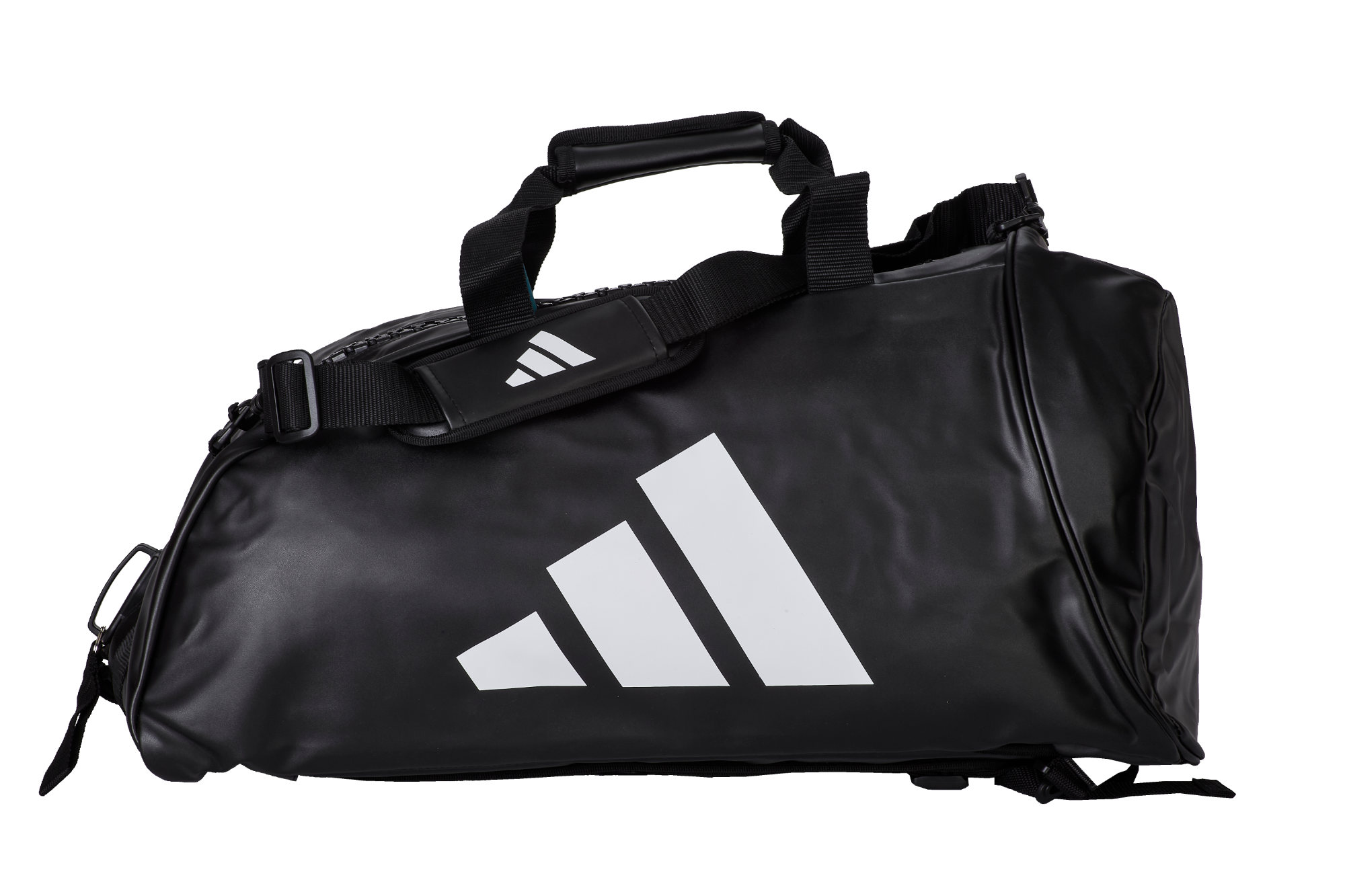 ADIDAS TRAINING 2 IN 1 SPORTS BAG BLACK WHITE adidas Combat Sports