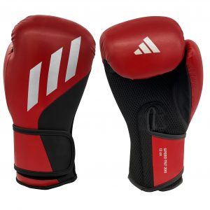 ADIDAS SPEED 200 TILT BOXING GLOVE<span> - </span>RED SILVER, 16 oz