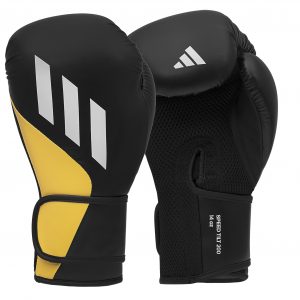 ADIDAS SPEED 200 TILT BOXING GLOVE<span> - </span>BLACK YELLOW, 16 oz