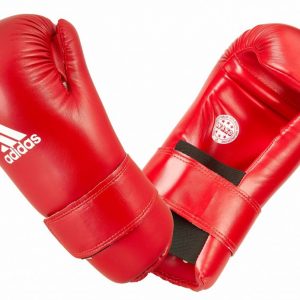 Adidas Kickboxing WAKO Open Hand Semi Contact Blue And Red<span> - </span>Red, XL