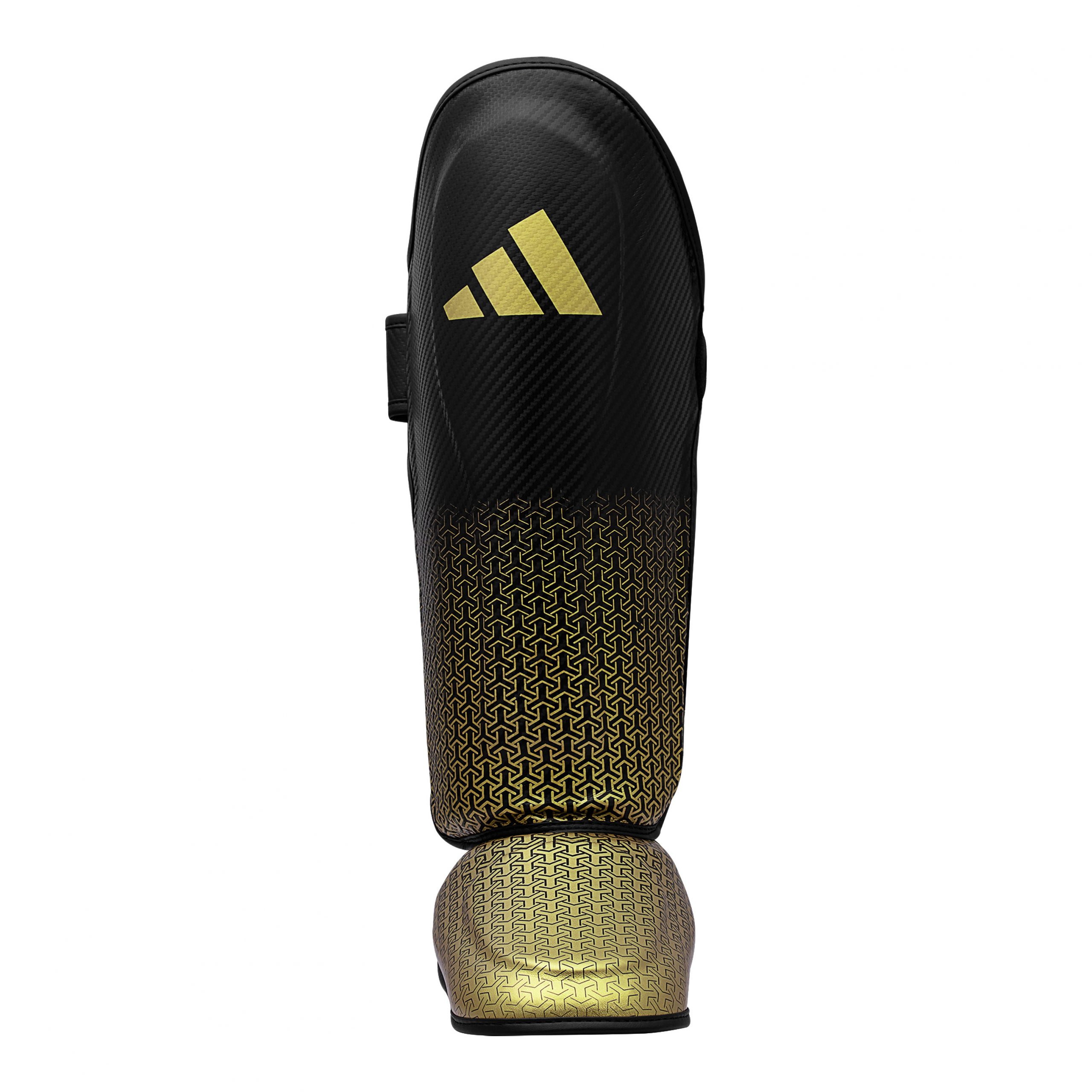 Adidas Kickboxing Wako Prokick Shin Black Gold ADIKBSI300