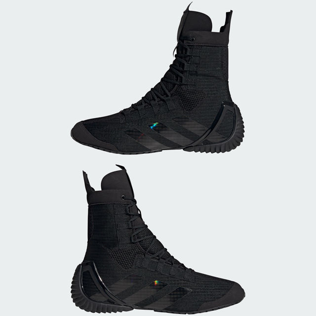 ADIDAS COMBAT SPEEDEX 23 BOXING SHOES BLACK