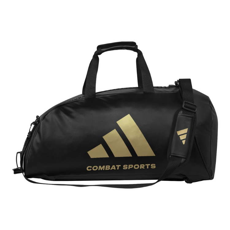 Adidas Training 2 in 1 COMBAT SPORT Bag Black Gold