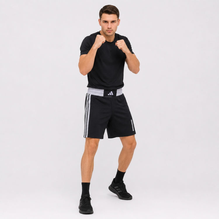 Adidas Boxing Short Hitam