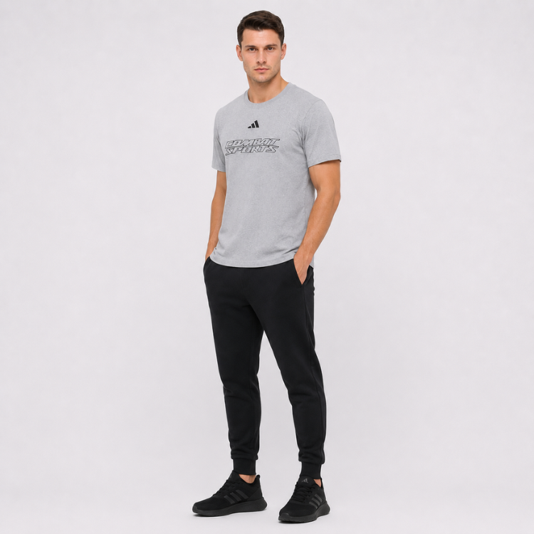 Alternative view of Adidas T-Shirt Combat Sports Line Round Crew Neck Short Sleeve