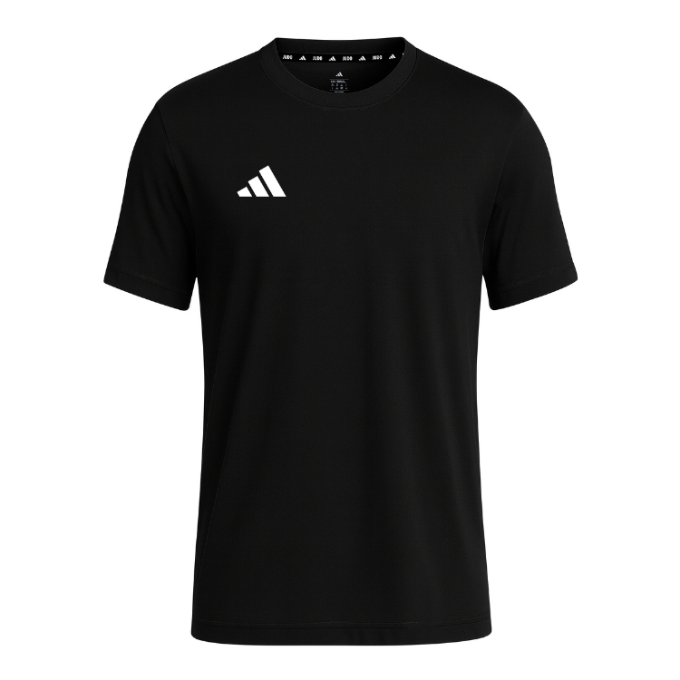 Alternative view of Adidas T-Shirt Judo Black Round Crew Neck Short Sleeve