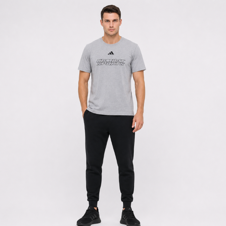 Adidas T-Shirt Combat Sports Line Round Crew Neck Short Sleeve