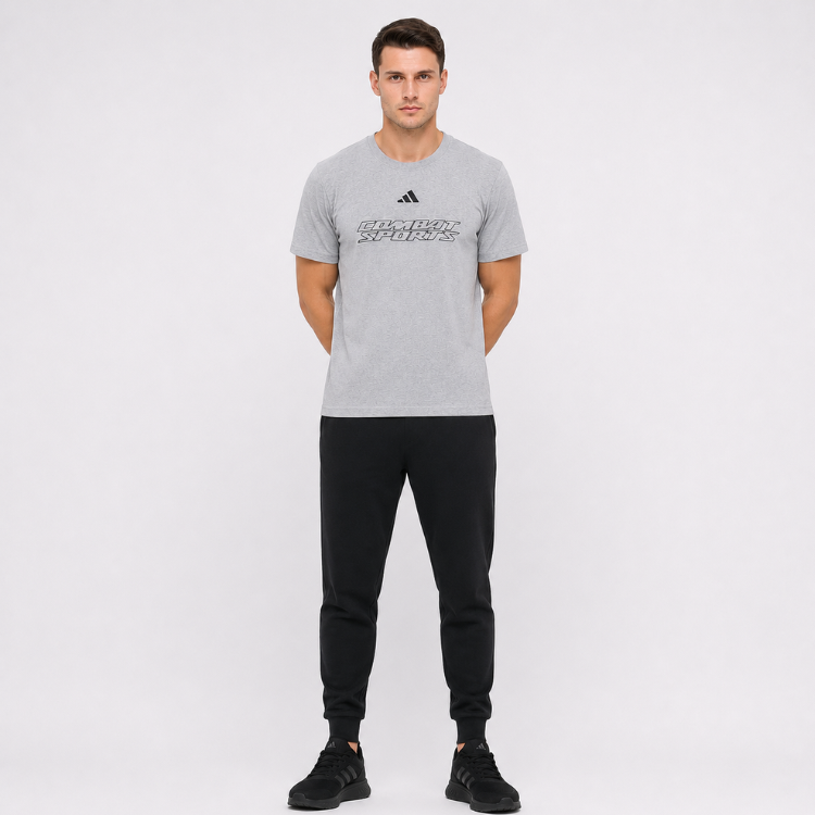 Adidas T-Shirt Combat Sports Line Round Crew Neck Short Sleeve - Image 3