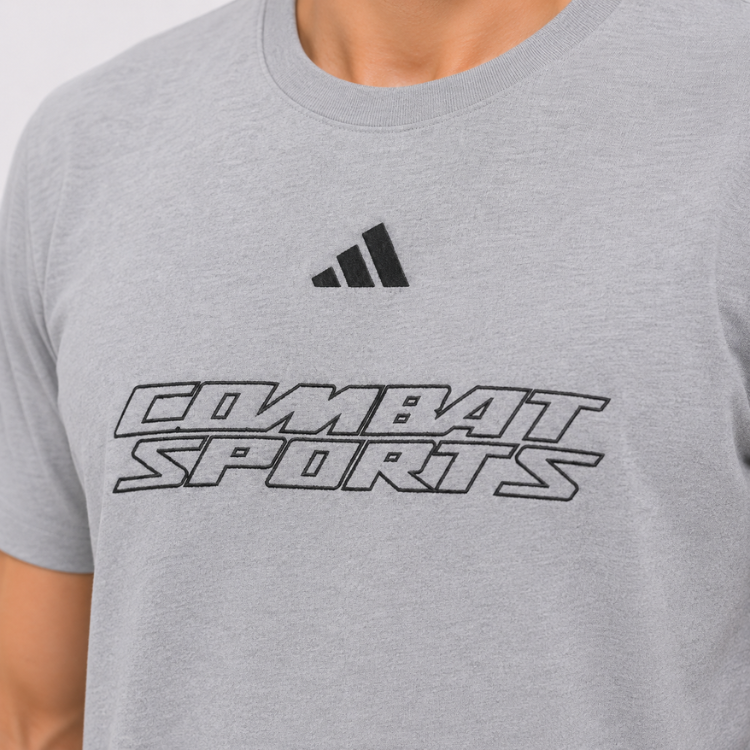 Adidas T-Shirt Combat Sports Line Round Crew Neck Short Sleeve - Image 4