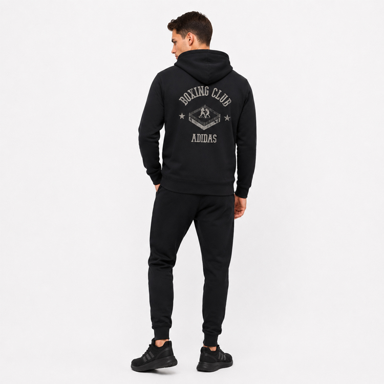 Alternative view of Adidas Hoodie Boxing Club Black