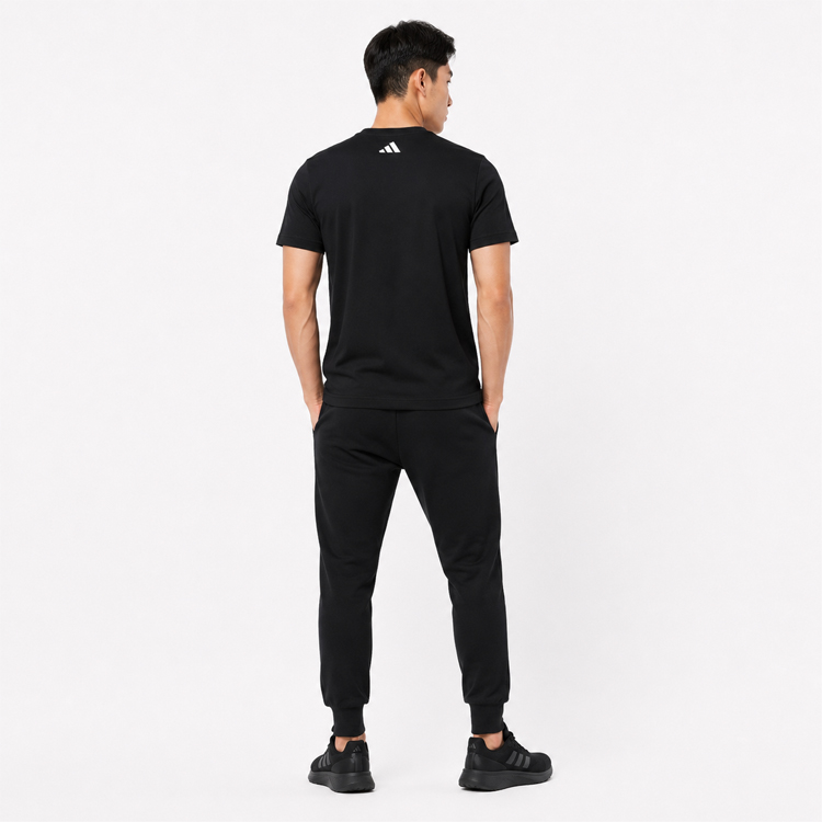 Alternative view of Adidas T-Shirt Karate Belt Round Crew Neck Short Sleeve